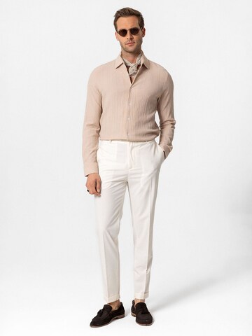 Coupe regular Chemise Antioch en beige