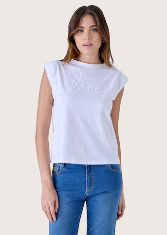 T-shirt 'Sgang' Camomilla en blanc : devant