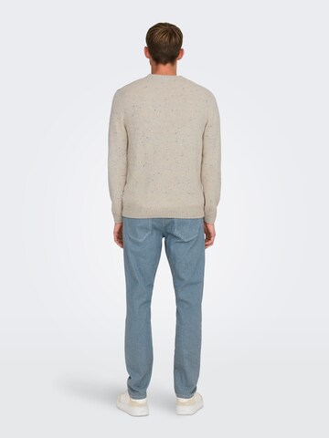 Only & Sons Свитер 'ONSRICKY' в Серый