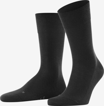 Chaussettes FALKE en noir : devant