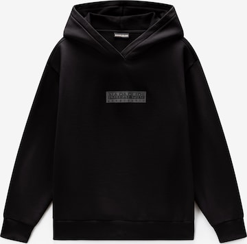 NAPAPIJRI Sweatshirt in Black: front