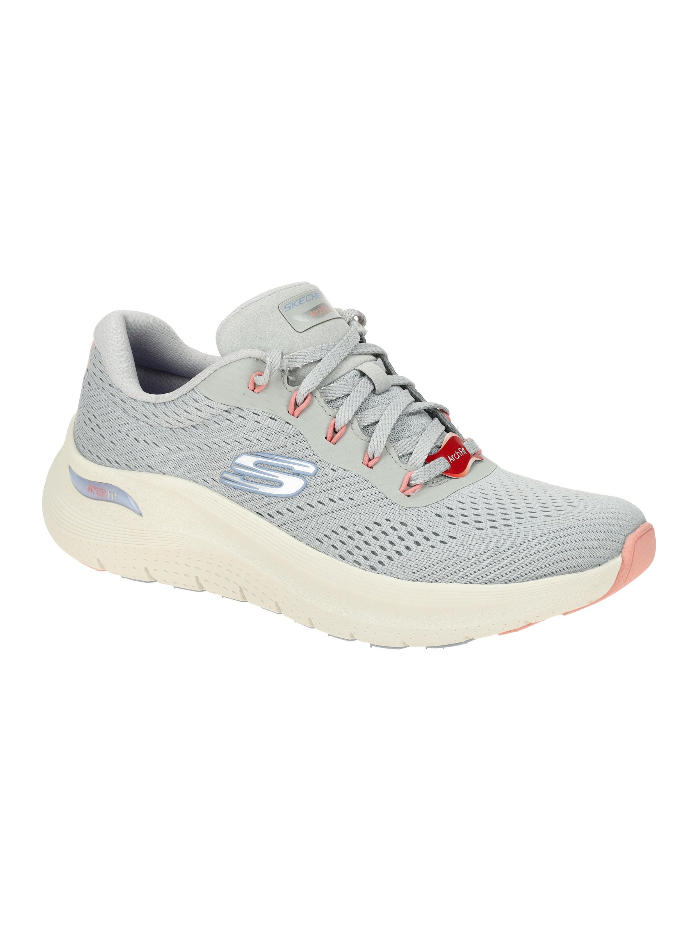 SKECHERS Schnürschuh 'Skechers Arch Fit Schuhe grau 150051'‌‌‌‌‌‌‌ in Grau: Vorderseite