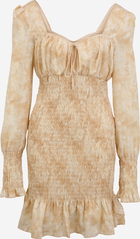 Missguided Tall Sukienka w kolorze beżowy: przód