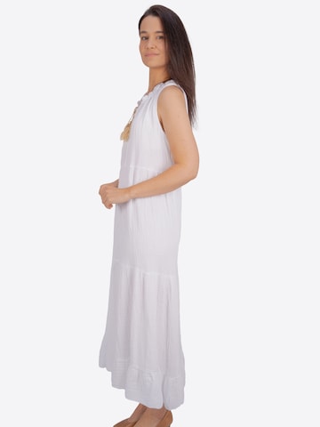 Robe d’été 'Viola' Seasons of April en blanc