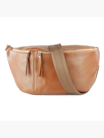 Marsupio 'AMALFI' di lePelou in marrone: frontale