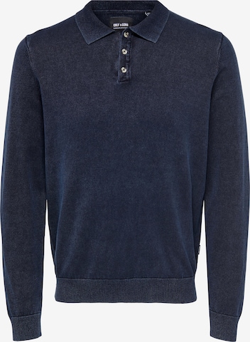 Only & Sons Pullover 'MASON' i blå: forside