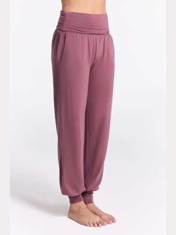 True North Loose fit Pants 'Yogahose' in Pink
