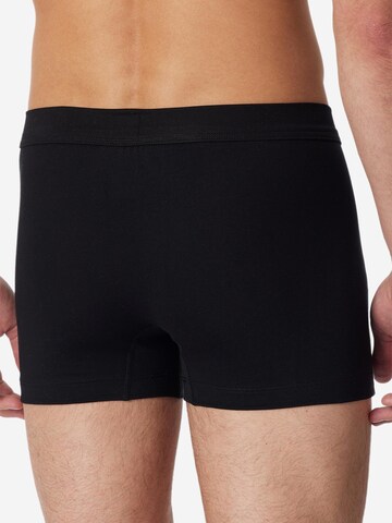 SCHIESSER Boxer shorts 'Long Life Cotton' in Black