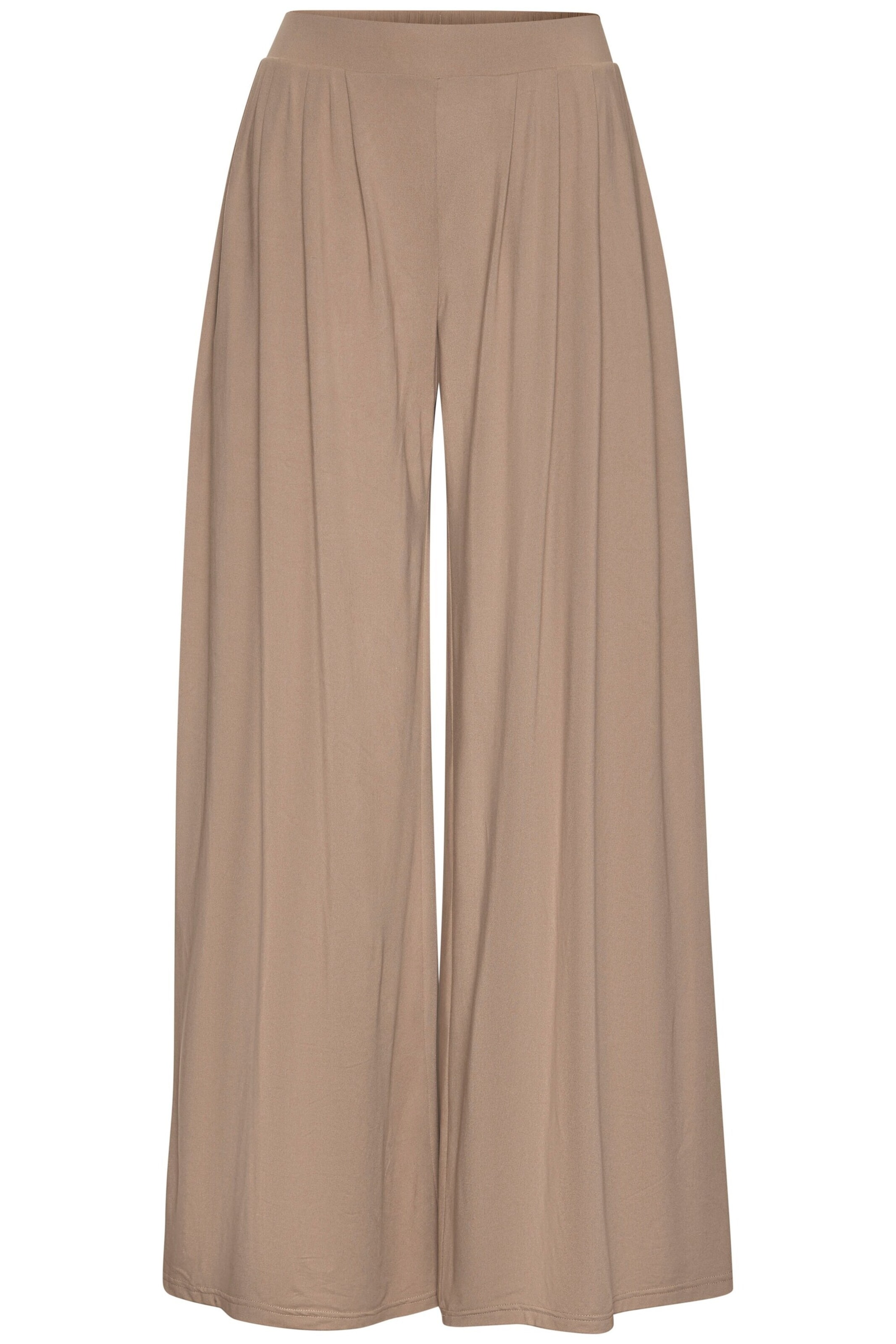 LASCANA Wide Leg Hose in Grau: Vorderseite
