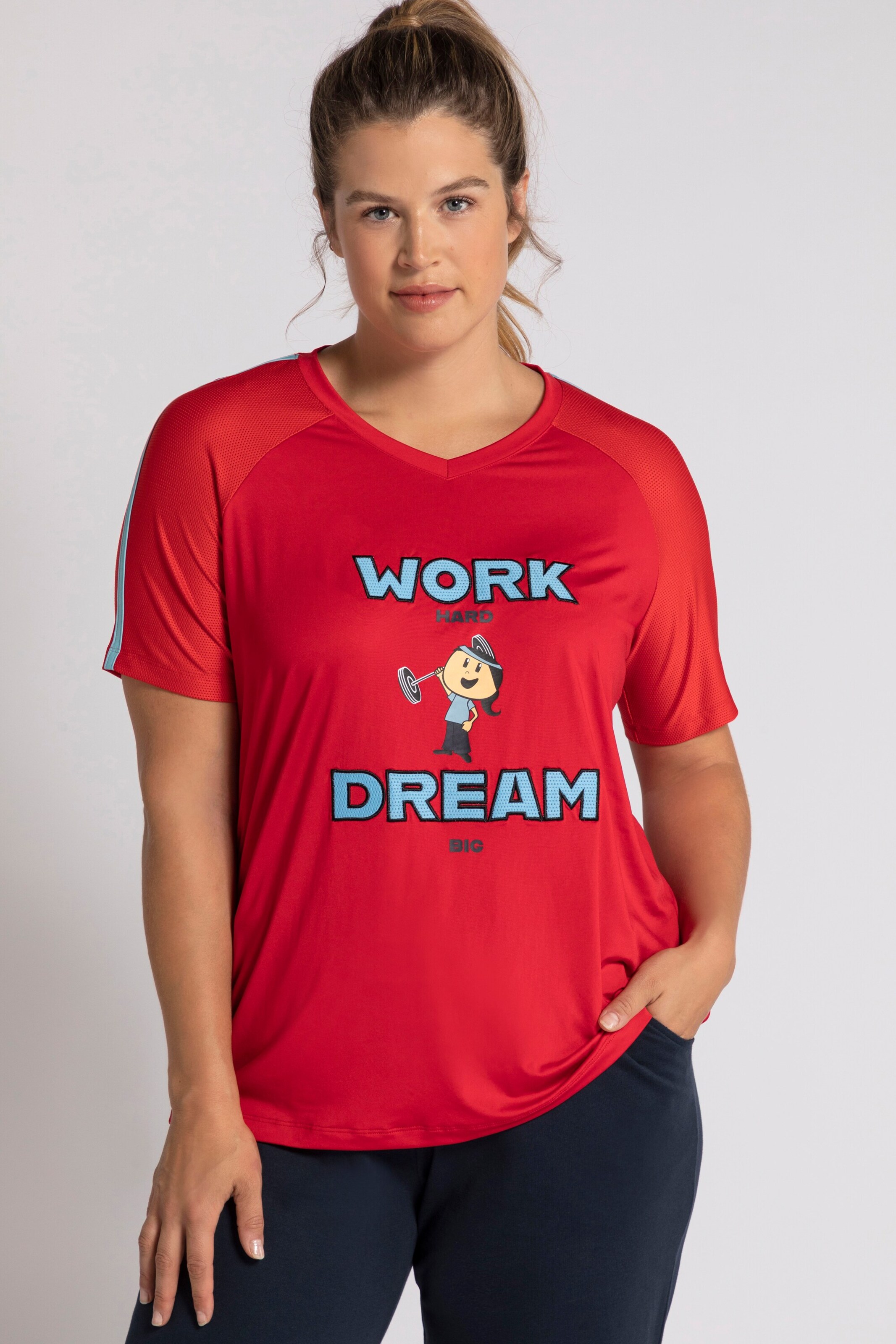 Frauen Shirts & Tops Ulla Popken Shirt in Rot - VD29304 Frauen Shirts & Tops Ulla Popken Shirt in Rot - VD29304