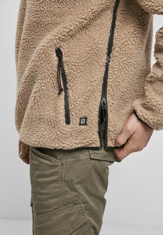 Giacca di pile ' Teddyfleece Worker' di Brandit in marrone