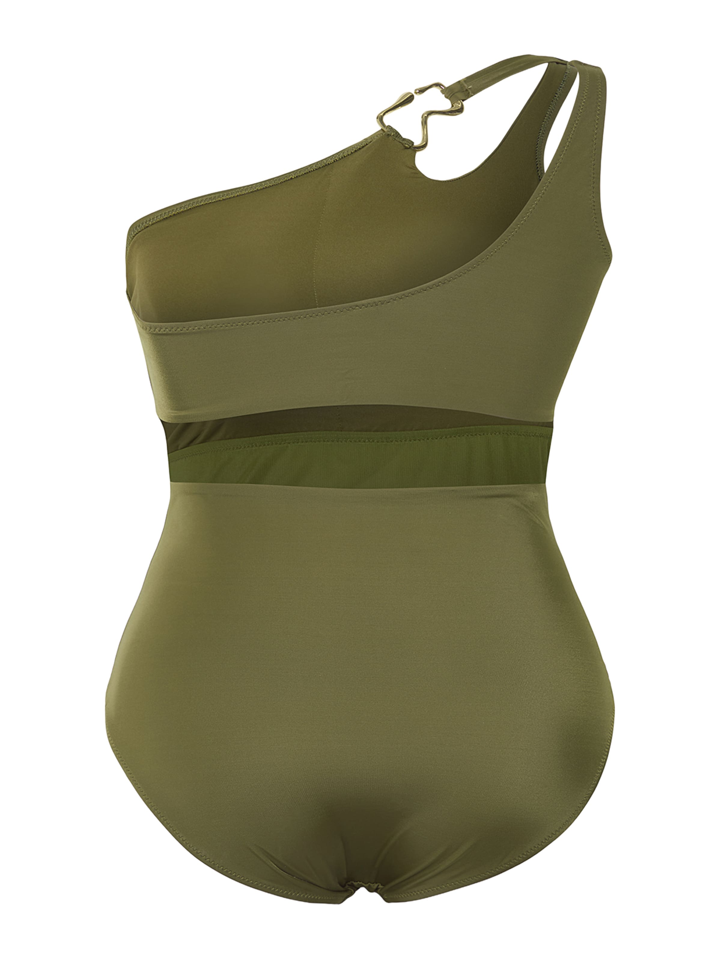 Costume intero di Trendyol Curve in verde