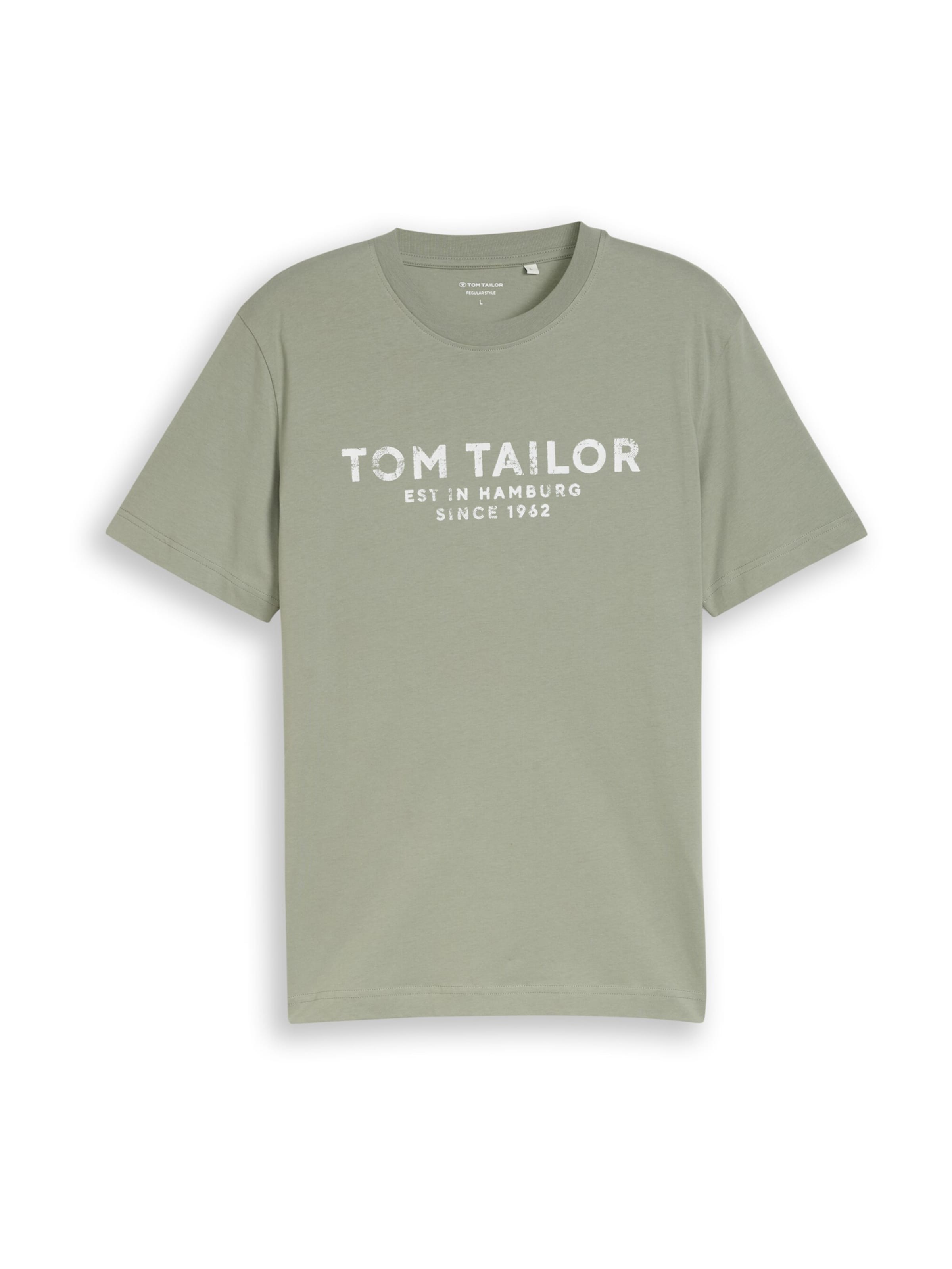TOM TAILOR Shirt in Groen: voorkant