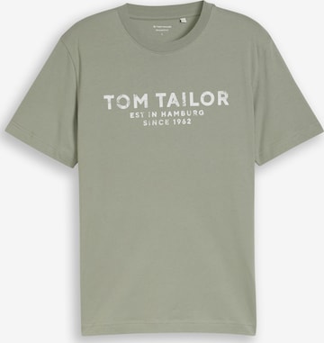 TOM TAILOR Shirt in Groen: voorkant