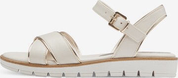 MARCO TOZZI Sandalen met riem in Beige