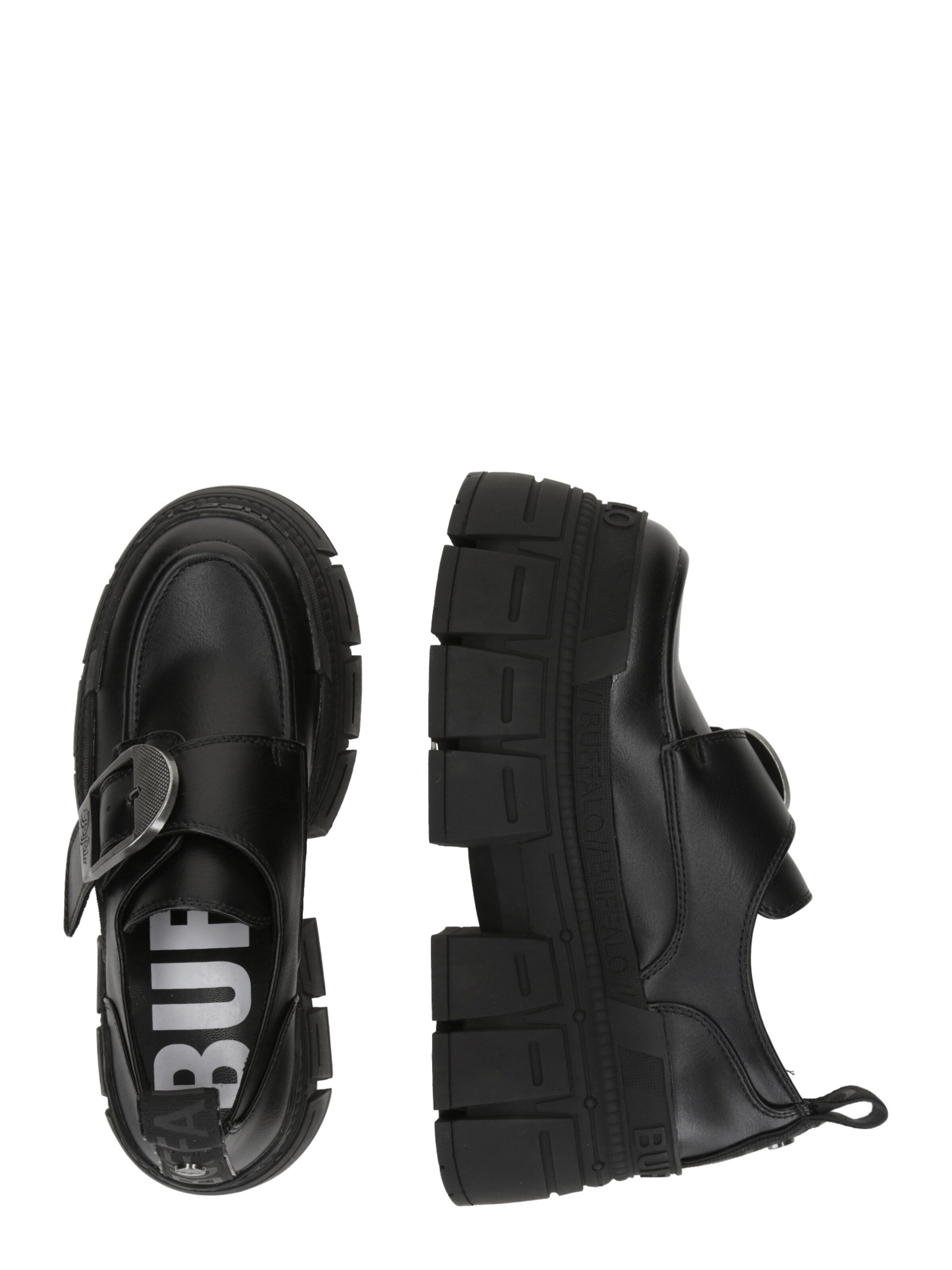 Chaussure basse 'Gospher' BUFFALO en noir