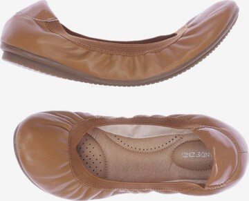 Lands‘ End Flats & Loafers in 38,5 in Brown: front