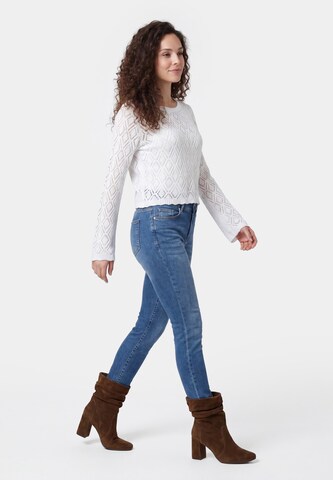 Pull-over usha FESTIVAL en blanc