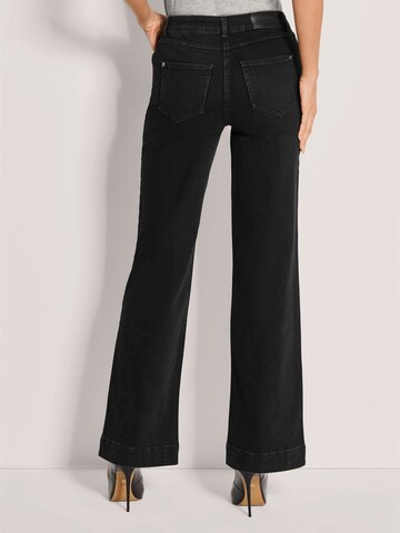 MADELEINE Wide leg Jeans in Black