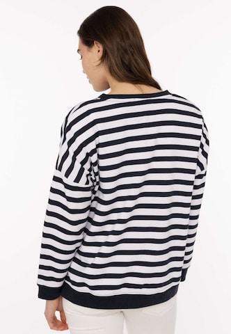 Sweat-shirt Zwillingsherz en bleu