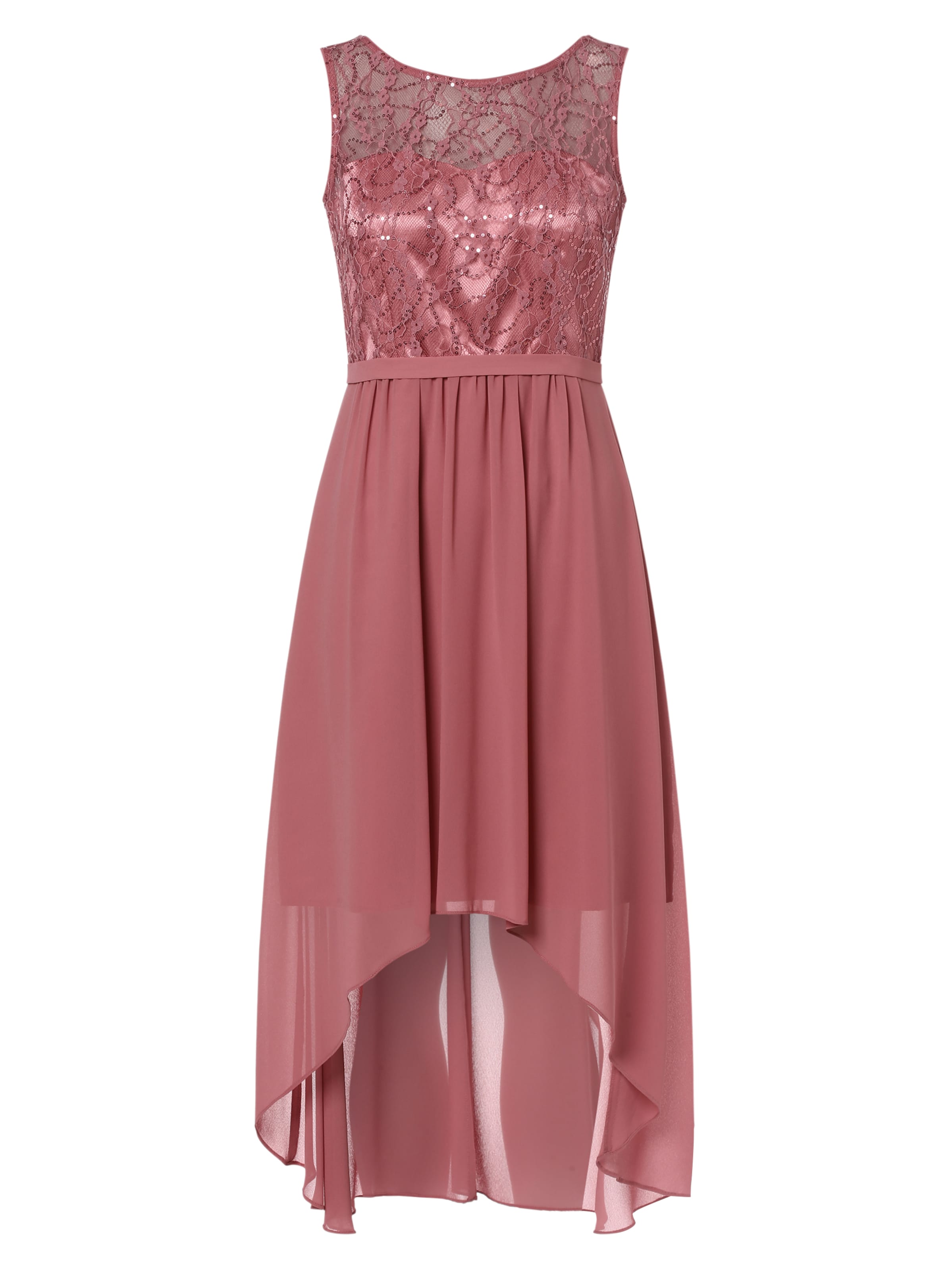 Marie Lund Cocktailkleid in Pink: Vorderseite