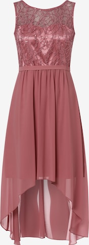 Marie Lund Evening Dress in Pink: front