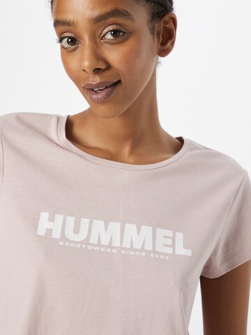 Hummel Λειτουργικό μπλουζάκι 'LEGACY' σε ροζ