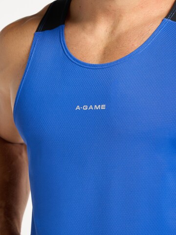 Maglia trikot di A-Game in blu