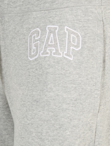 Gap Petite Zwężany krój Spodnie 'HERITAGE' w kolorze szary