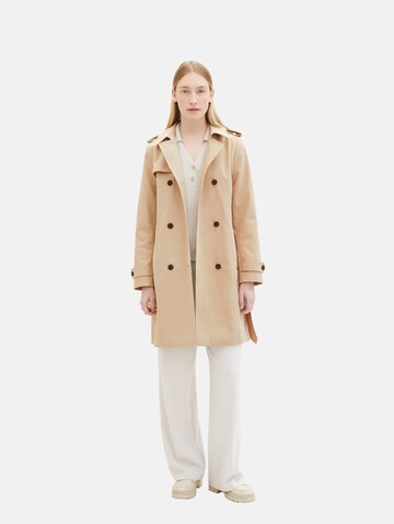 TOM TAILOR Between-Seasons Coat in Beige