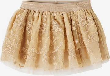 NAME IT Skirt in Beige: front