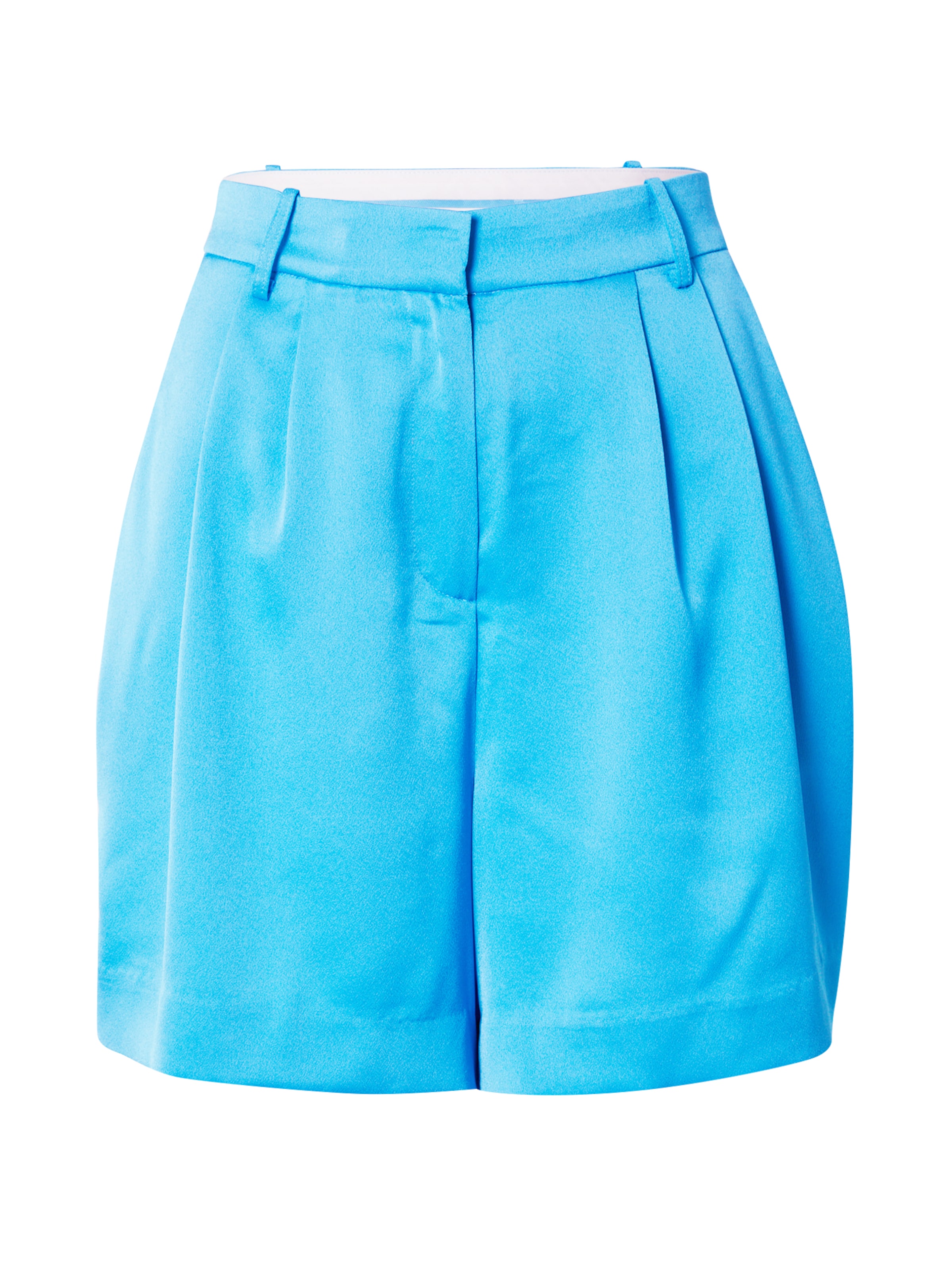 Crās Normální Kalhoty se sklady v pase – modrá: přední strana