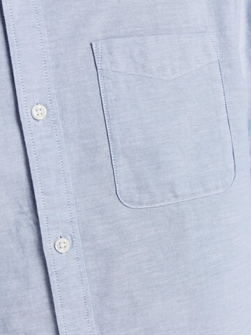 JACK & JONES Slim fit Button Up Shirt 'CLASSIC' in Blue