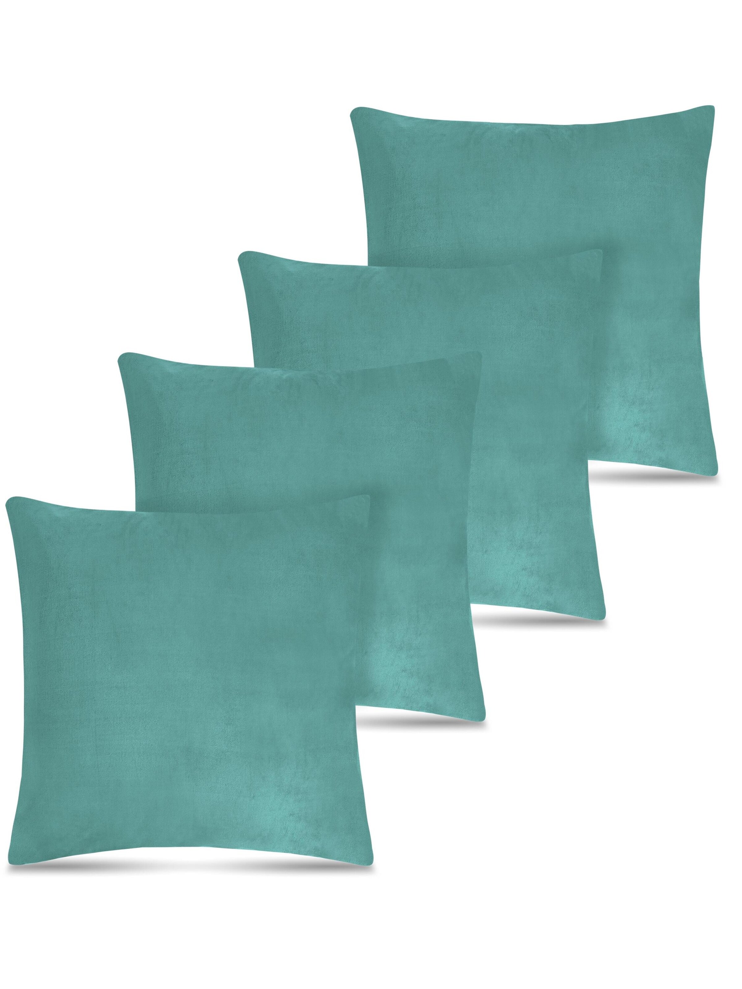 Coussins Aspero en bleu : devant