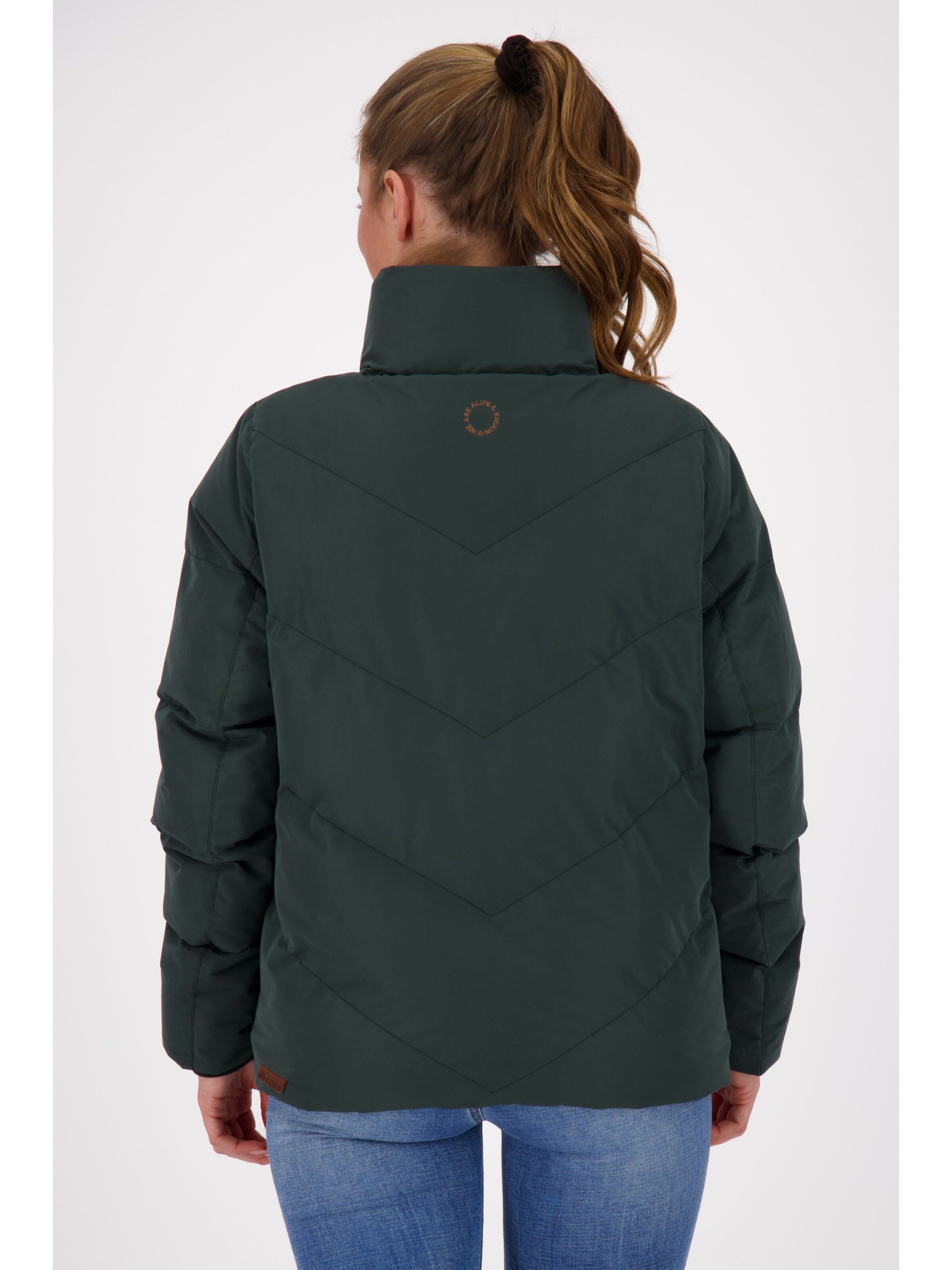 alife & kickin Winterjas 'KatalinaAK A' in Groen