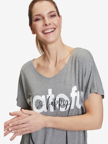 T-shirt oversize Betty Barclay en gris