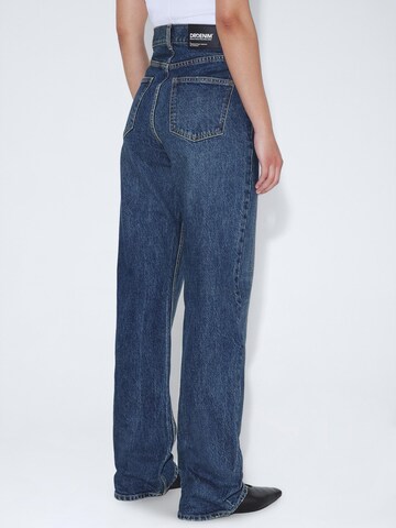 Dr. Denim Regular Jeans 'Echo High Straight - Jeans'‌ in Blau