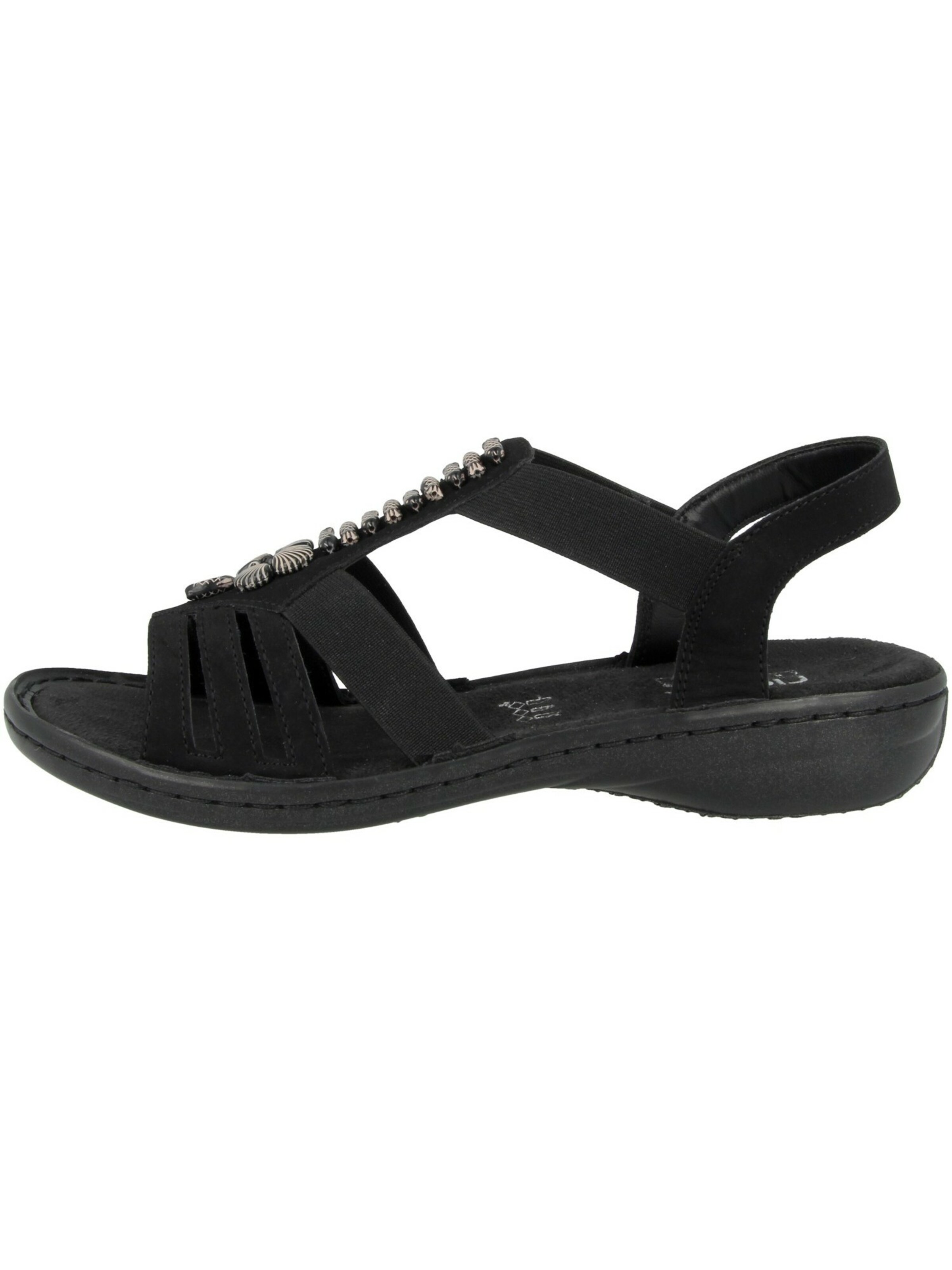 Rieker Sandale in Schwarz