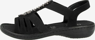 Rieker Sandal i svart