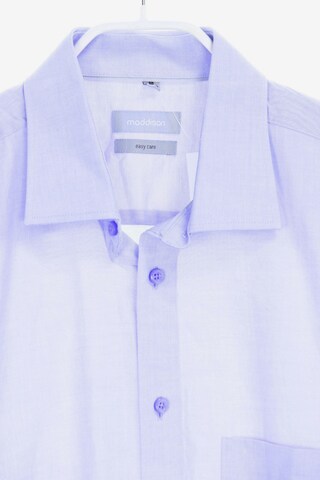 maddison Button Up Shirt in M in Purple