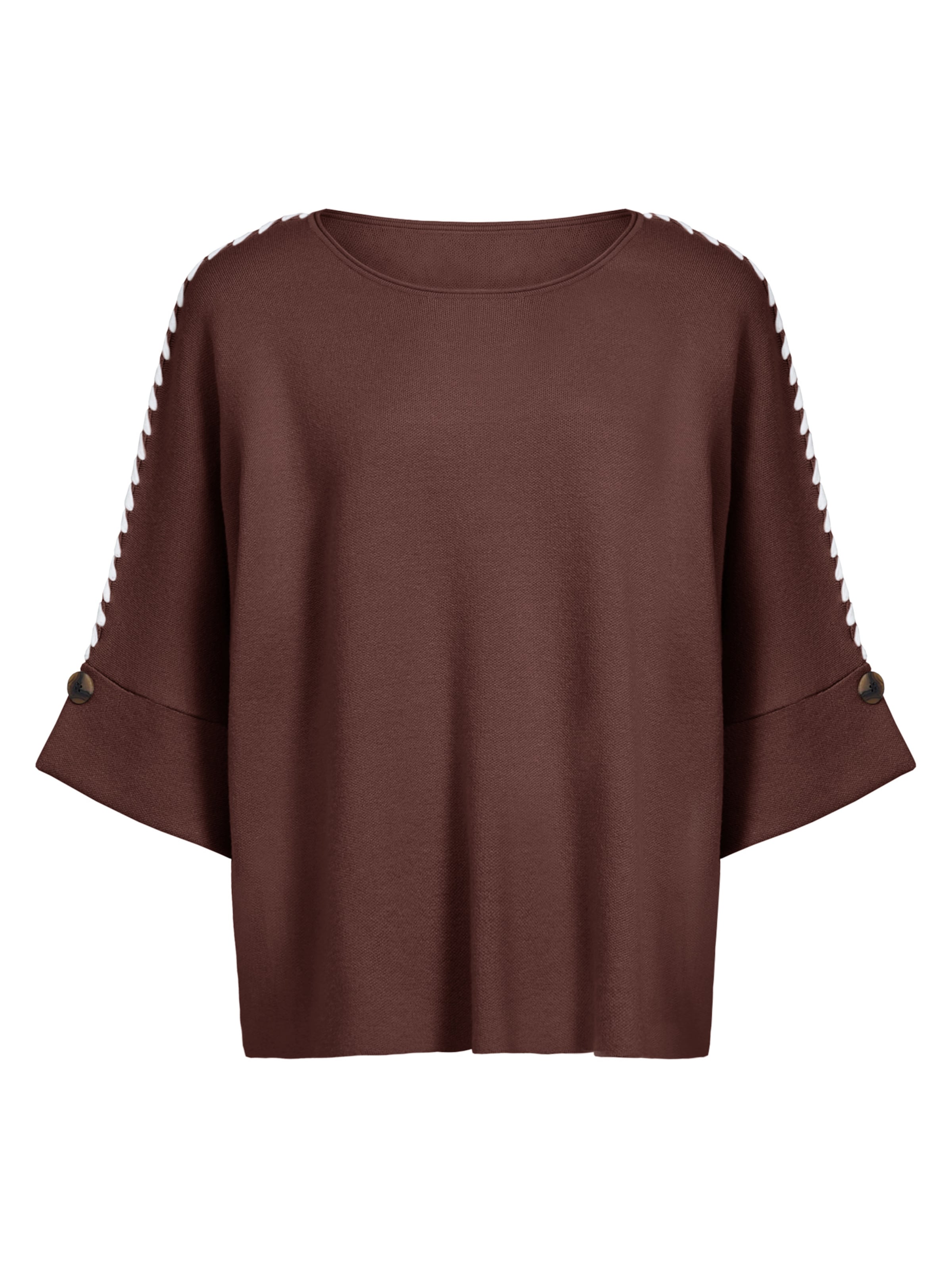 Imily Bela Pull-over en XS en marron, Vue avec produit