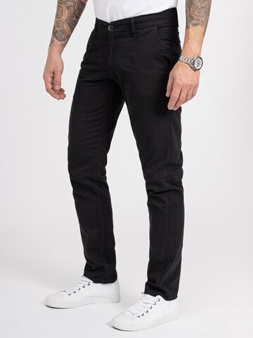 Rock Creek Regular Chino Pants in Black