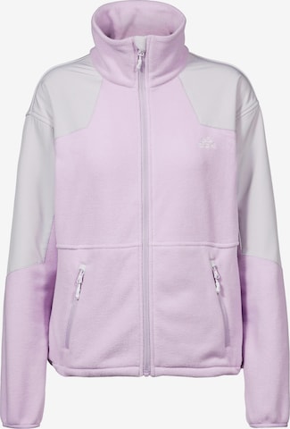 OCK Athletic Fleece Jacket in Pink: front
