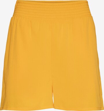 Noisy may Lużny krój Spodnie 'Sia' w kolorze żółty: przód
