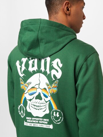 VANS Sweatshirt 'OPPOSITE UNITE' in Green