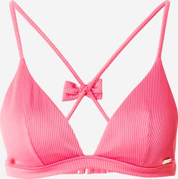 HUGO Trikotni nedrčki Bikini zgornji del 'Hami' | roza barva: sprednja stran