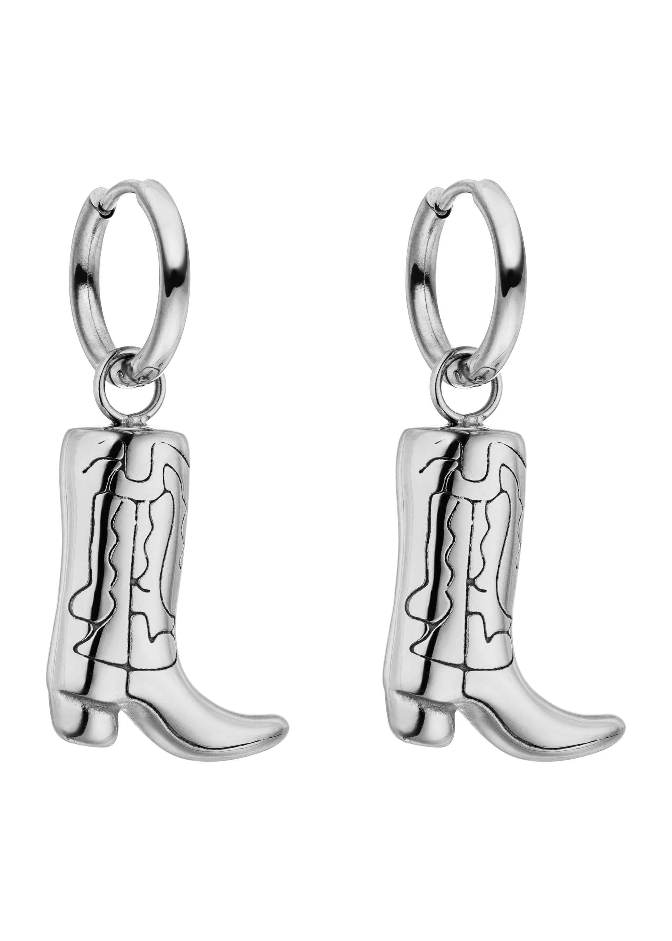 Boucles d'oreilles 'Boots' PURELEI en argent : devant