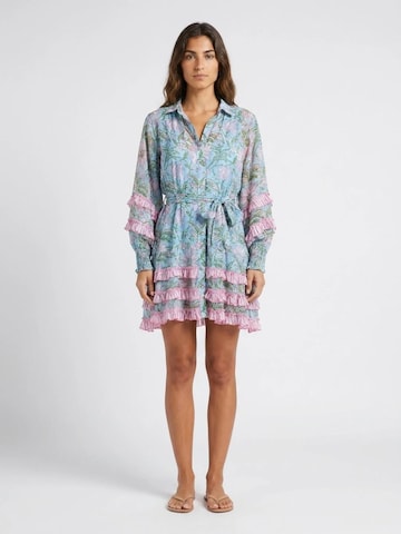 Miss June Kleid 'Robe Courte Fiorella'‌‌‌‌‌‌‌‌ in Blau