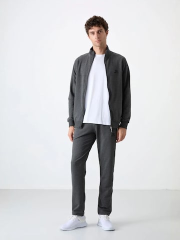 Survêtement Tommy Life en gris : devant
