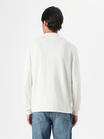 TOMMY HILFIGER Πλεκτή ζακέτα 'ESSENTIAL' σε μπεζ: πίσω